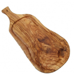 19.5 Olive wood handled carving - Image 2